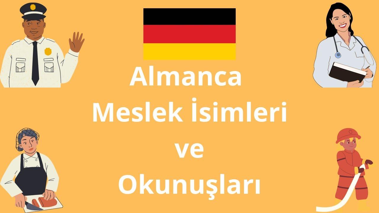 Almanca Meslekler: Almanca’da Meslek İsimleri